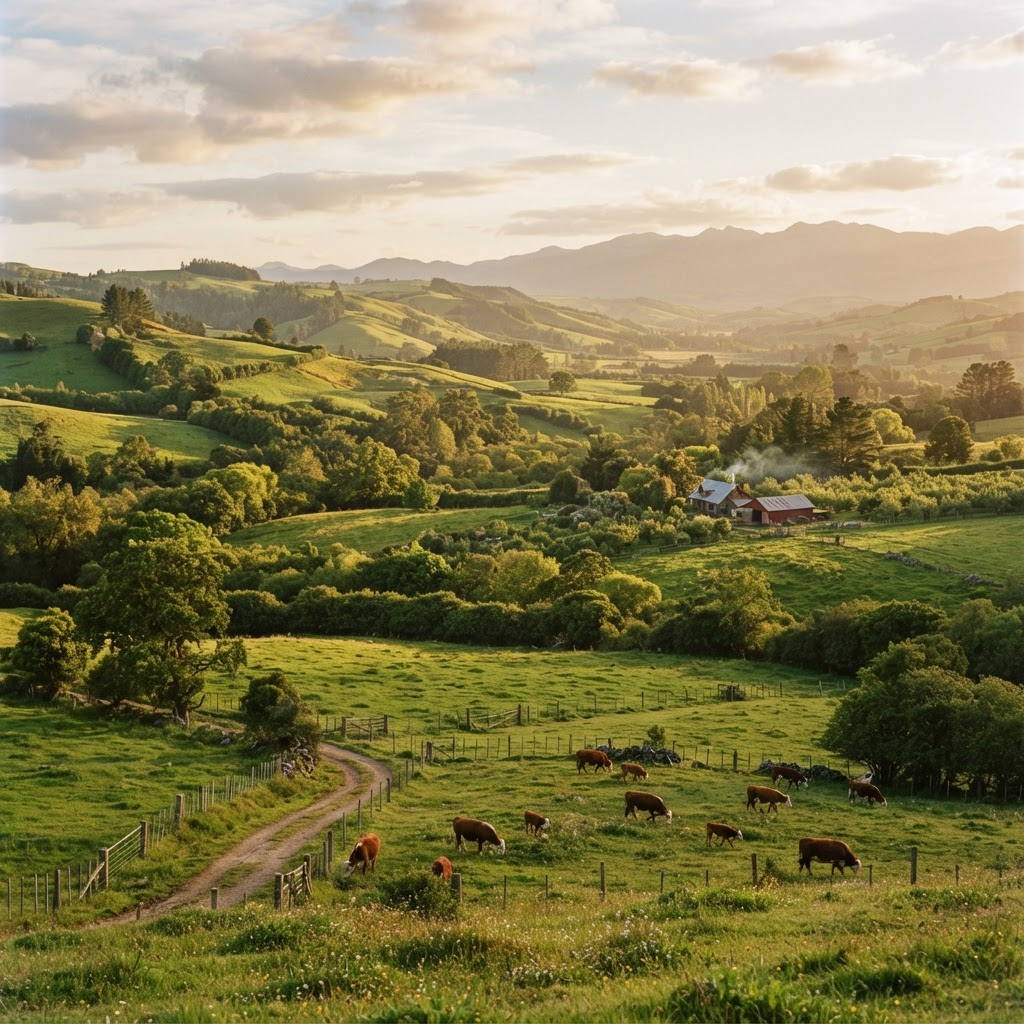 Paisaje del campo cercano a La Unión